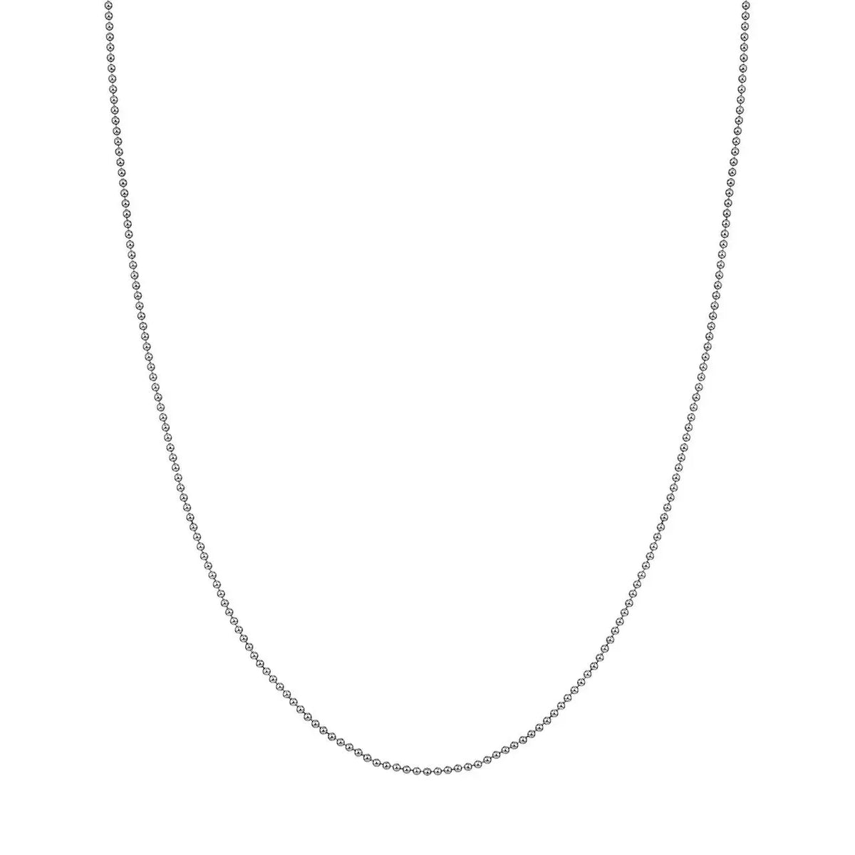 1.5mm 14K Gold Beaded Chain - The Diamond Shoppe