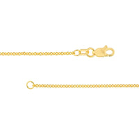 1.5mm 14K Gold Cable Chain - The Diamond Shoppe