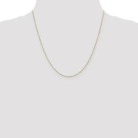 0.90mm 14K Gold Cable Chain 20" length