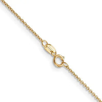 0.90mm 14K Gold Cable Chain - The Diamond Shoppe