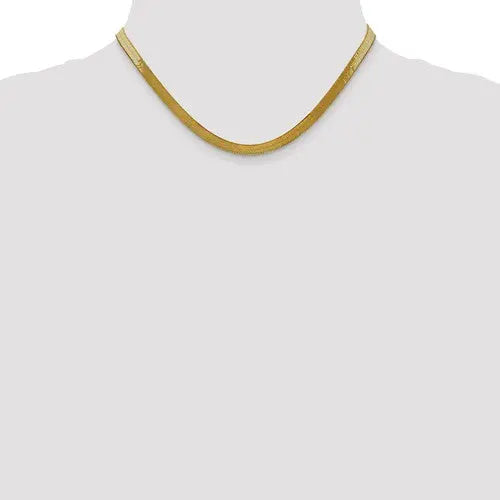 Herringbone Chain - The Diamond Shoppe