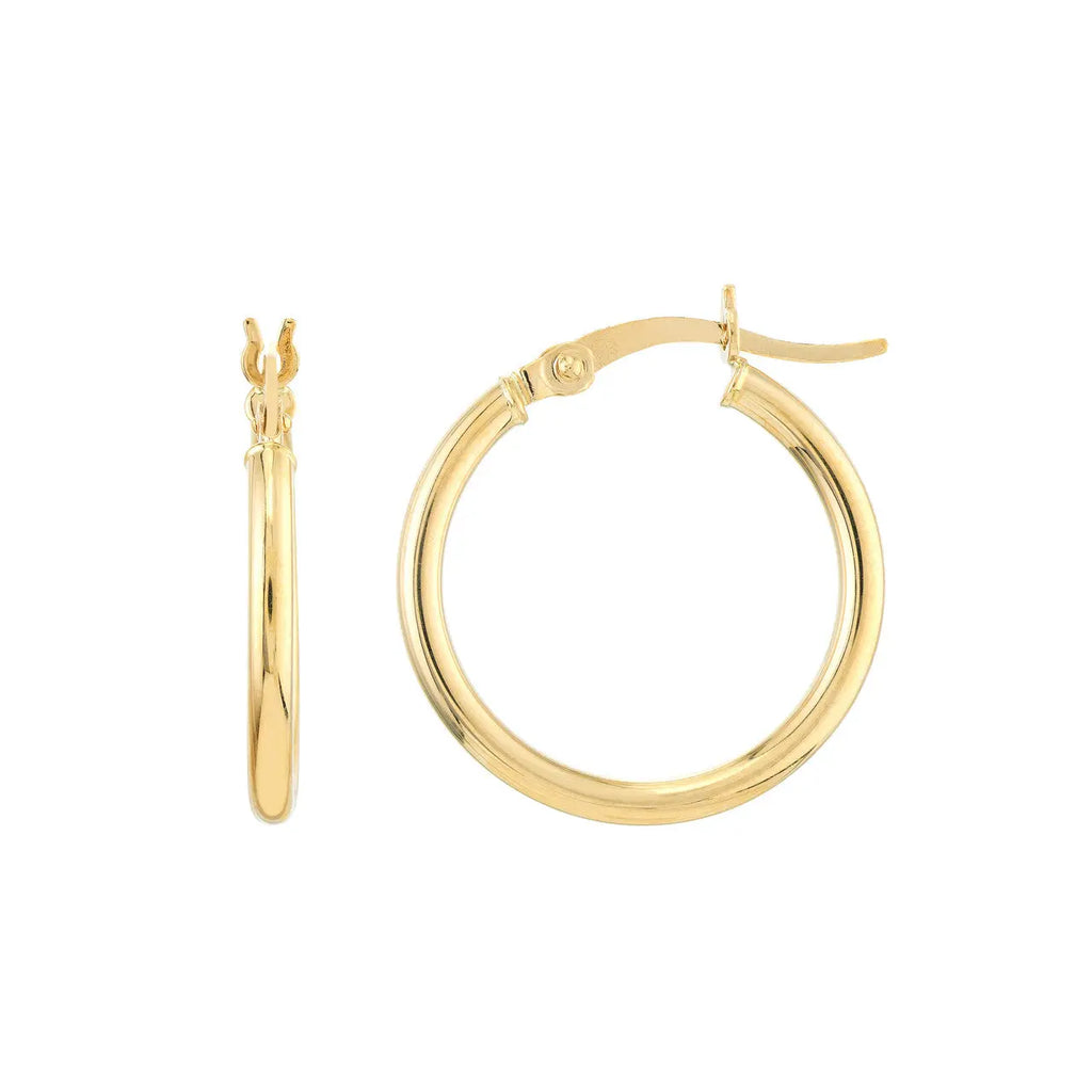 Apples of Gold Jewelry 14K Rose Gold Bangle Bracelet