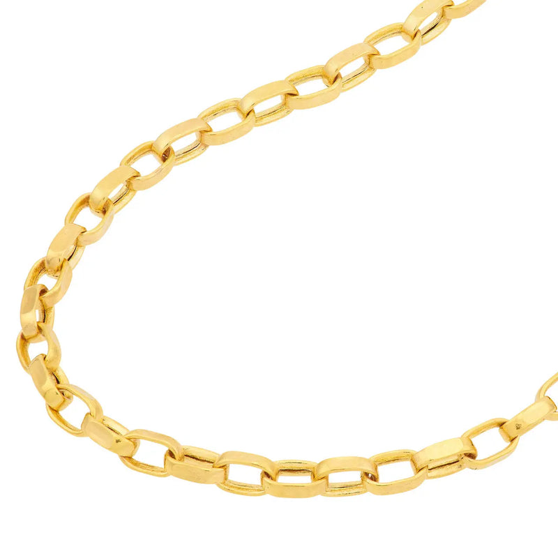 Mini Rectangular Link Choker Chain - The Diamond Shoppe