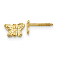 Butterfly Children's Earrings - The Diamond Shoppe