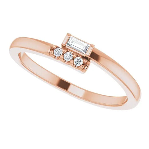 Baguette Trio Stackable Band