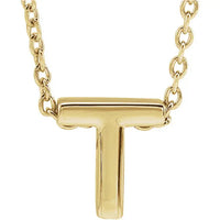 Initial Slide Necklace - The Diamond Shoppe