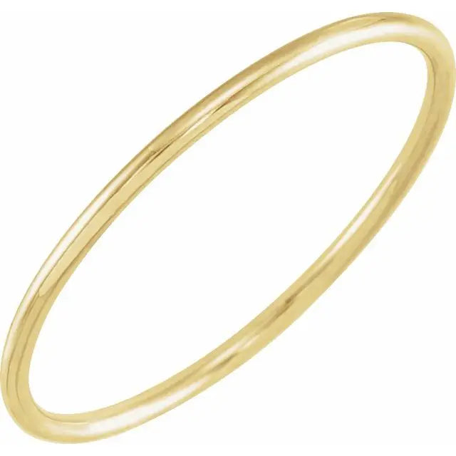Wire Stackable Band - The Diamond Shoppe