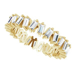 Tilt Diamond Eternity Band