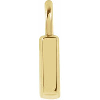 Engravable Lock Pendant - The Diamond Shoppe