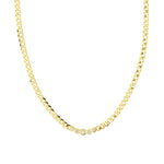 5 Diamond Chain Link Necklace
