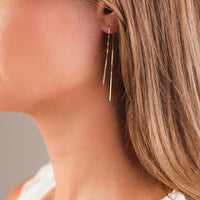 Cayenne Threader Earrings - The Diamond Shoppe