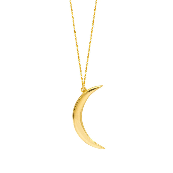 Crescent Moon Necklace - The Diamond Shoppe