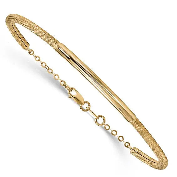 Felicia Adjustable Bangle Bracelet - The Diamond Shoppe