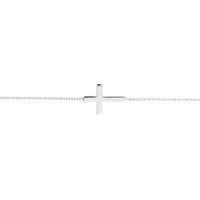 Mini Cross Bracelet - The Diamond Shoppe