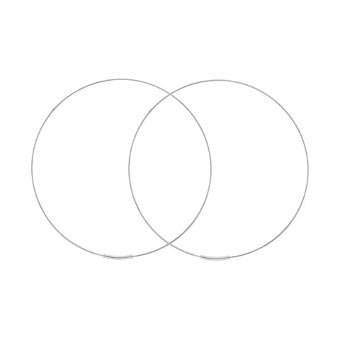 60mm Endless Wire Hoops