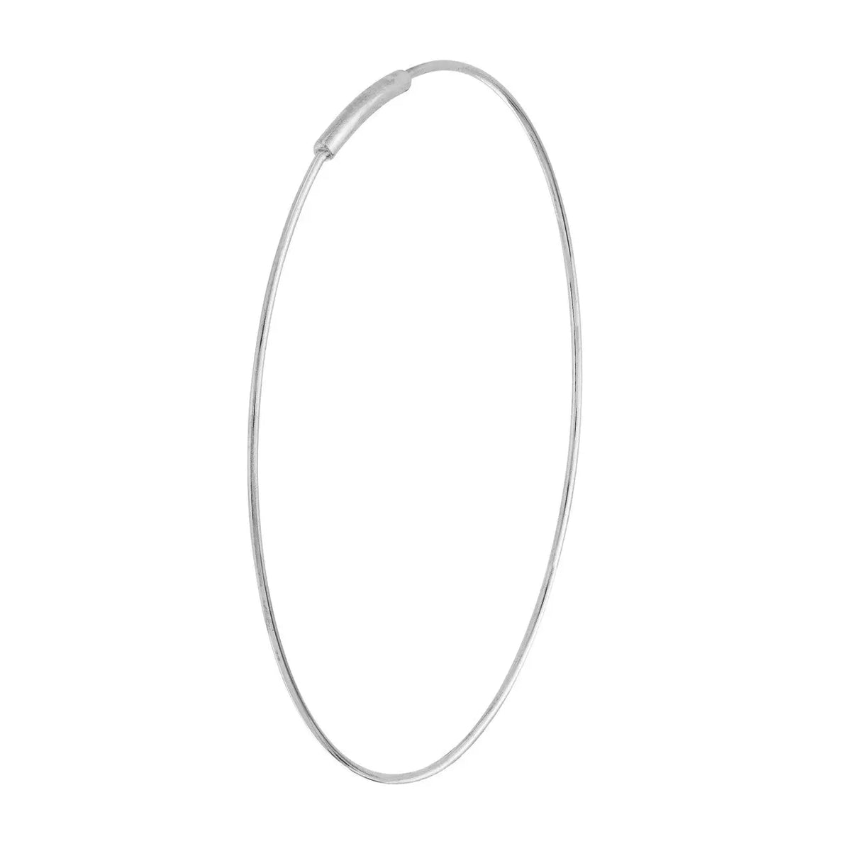 40mm Endless Wire Hoops - The Diamond Shoppe