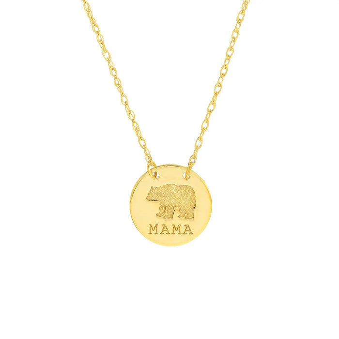 Mama Bear Necklace - The Diamond Shoppe