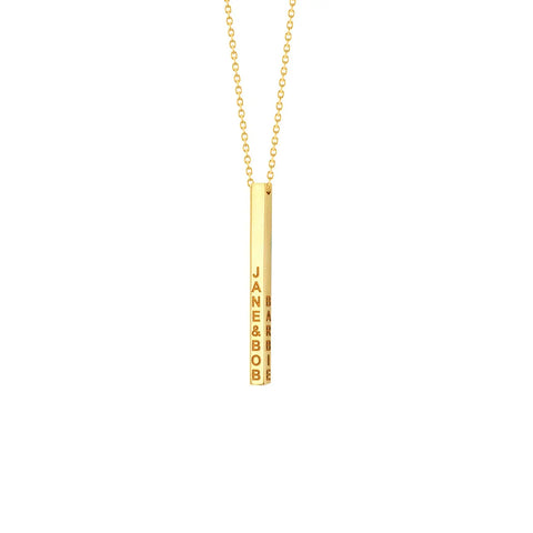Message Cube Necklace