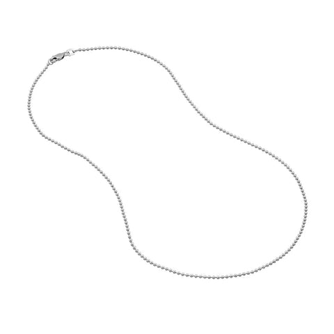 1.5mm 14K Gold Beaded Chain