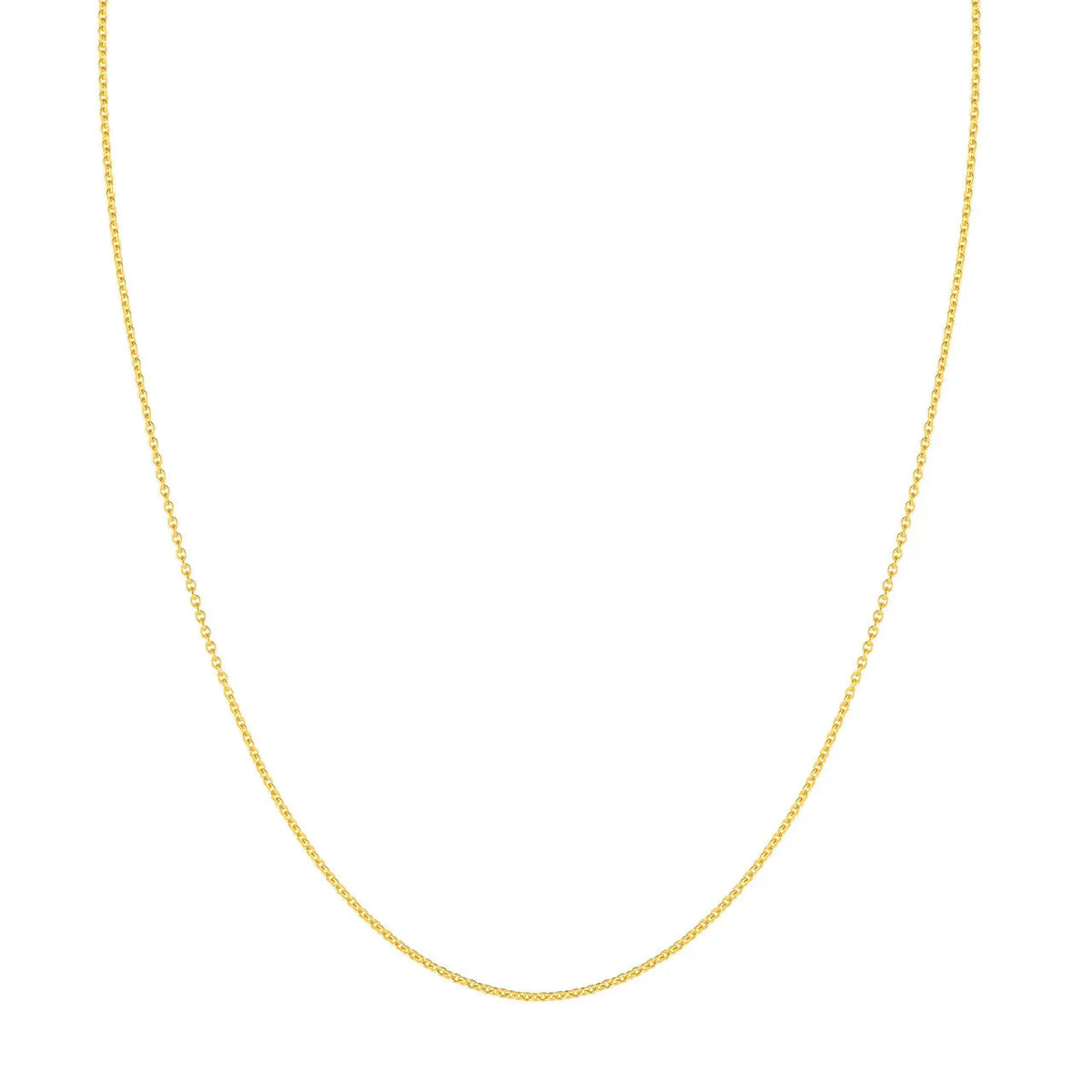 1.5mm 14K Gold Cable Chain - The Diamond Shoppe