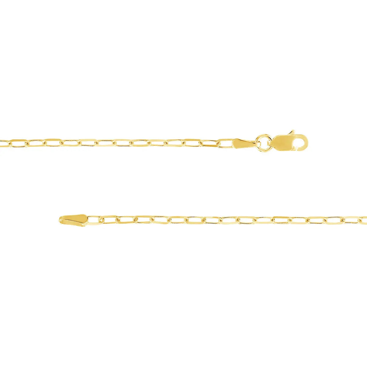1.95mm Paperclip Chain - The Diamond Shoppe