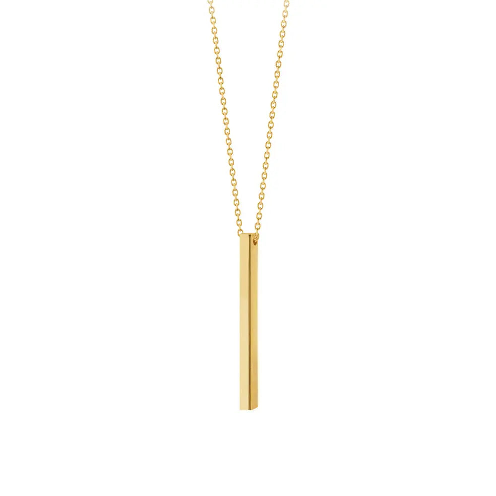 Message Cube Necklace