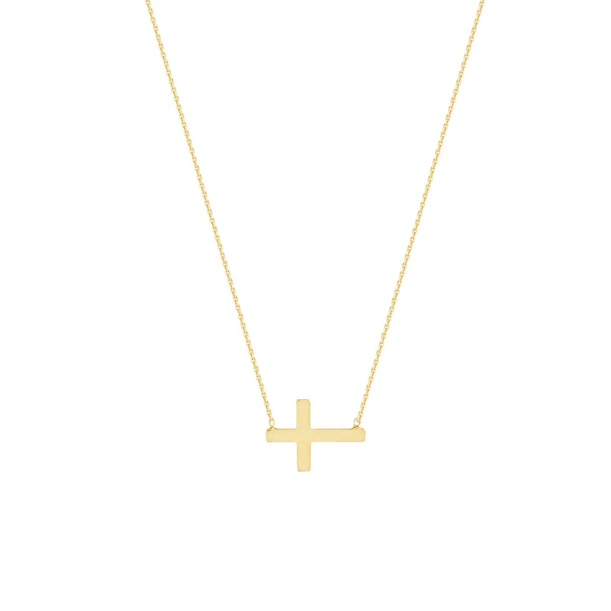 Mini Cross Necklace - The Diamond Shoppe