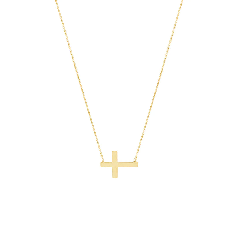Mini Cross Necklace - The Diamond Shoppe