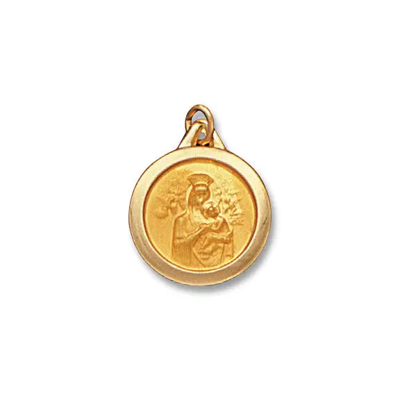 Our Lady of Perpetual Help 14K Rimmed - Hollow