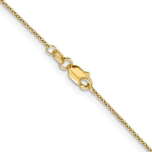 0.90mm 14K Gold Cable Chain - The Diamond Shoppe