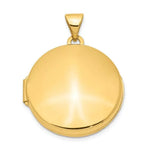 Polished Round 20mm Locket