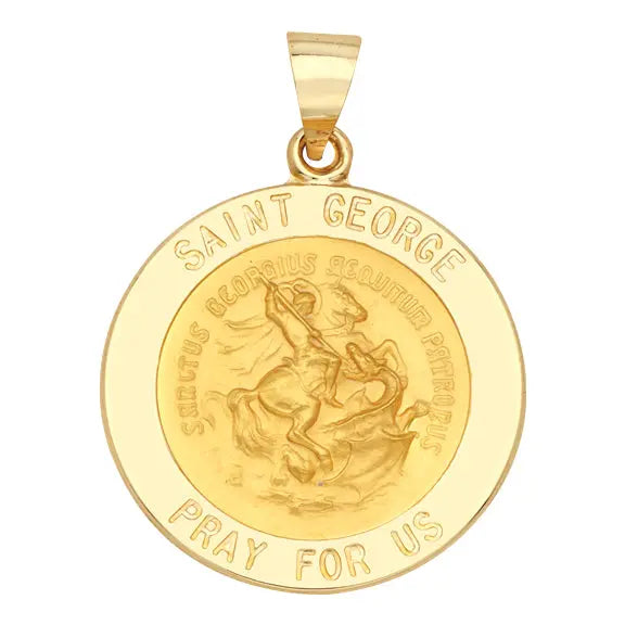 St. George 14K Yellow - Hollow