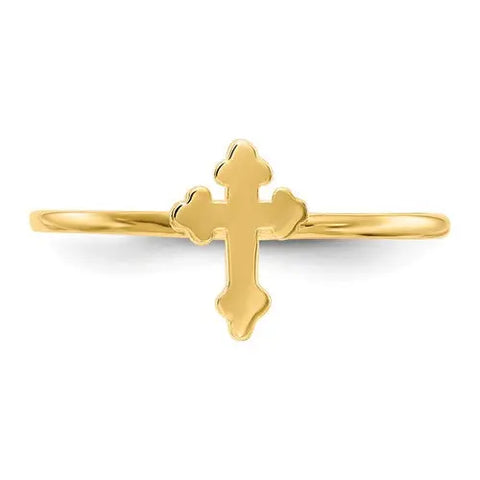 Orthodox Cross Ring