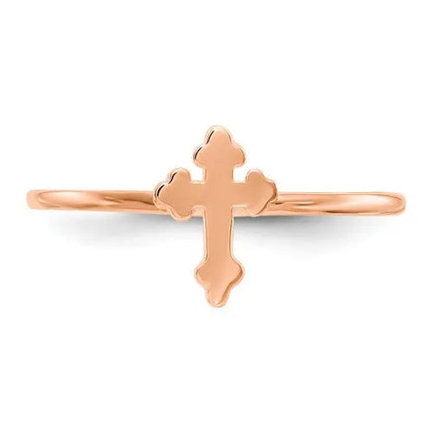 Orthodox Cross Ring
